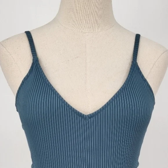 VS Pink Strappy Side Ribbed One Piece size small Swimwear - Picture 9 of 10